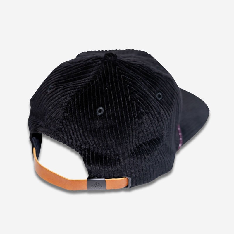 Free Corduroy Organic Cotton Cap - Stealth Black