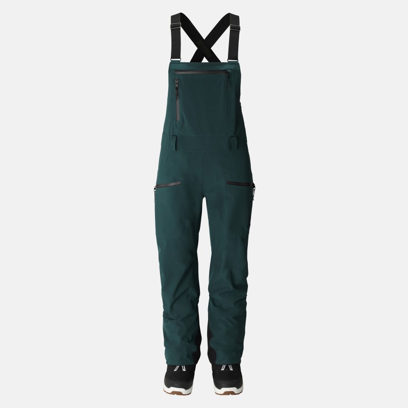 Women's Shralpinist Stretch Recycled Bibs 2025 - Pacific Teal