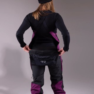 Women's MTN Surf Recycled Bibs 2025 - Deep Purple