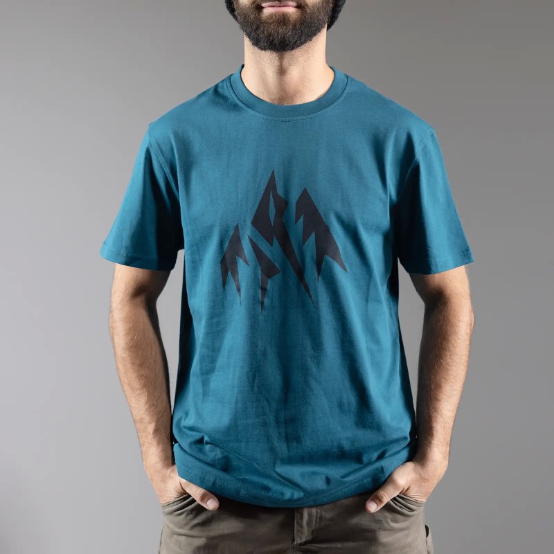 Sierra Organic Cotton Tee 2025 - Pacific Teal