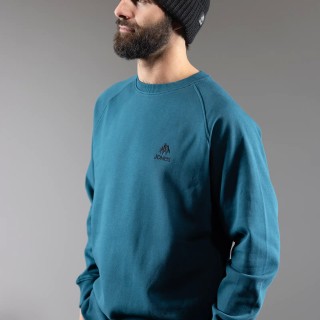 Sierra Organic Cotton Sweatshirt 2025 - Pacific Teal