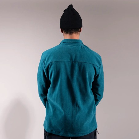 Men's December Recycled Fleece Shirt 2025 - Stone Gray