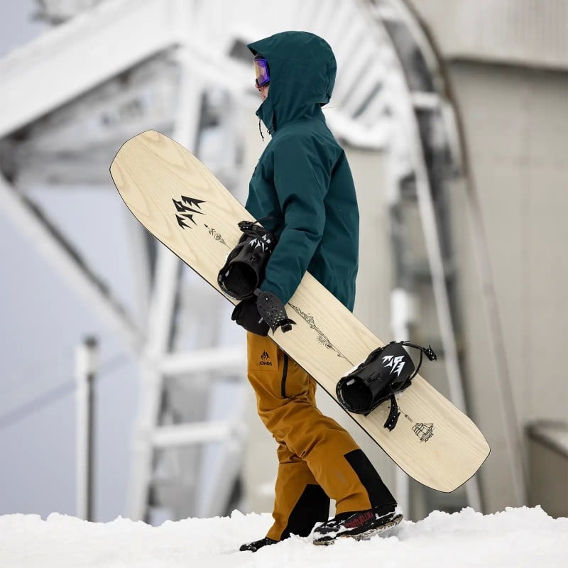 Mens Snyc Snow Technical Snow Bib Pants - SEPIA | Quiksilver