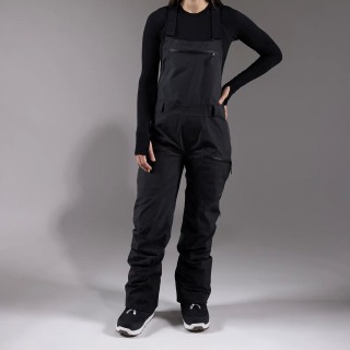 Women's MTN Surf Recycled Bibs 2025 - Stealth Black