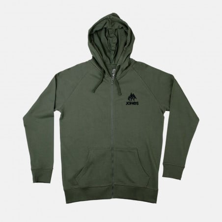 Truckee hoodie zip - black