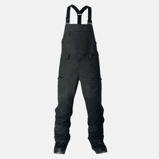 Jones outerwear Mountain Surf bib in stealth black