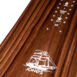 Jones Women's Flagship Snowboard, close up detail