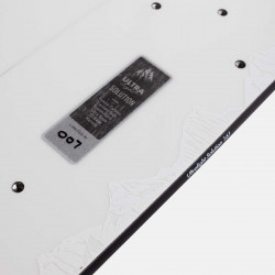 Jones Men's Ultralight Solution Splitboard 2024 limited number badge close-up